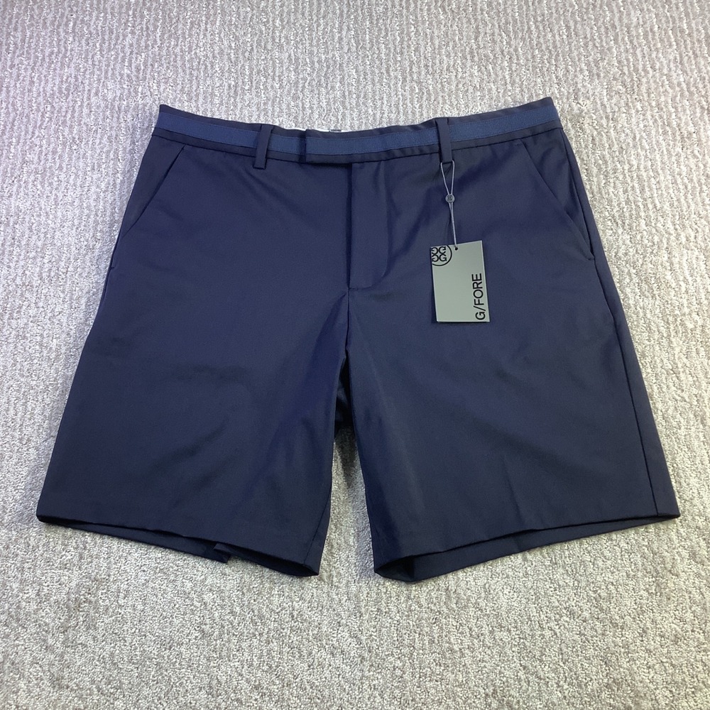 G/Fore Mens Twilight Luxe Golf Shorts Size 36 Twill Tech Stretch Lightweight NWT